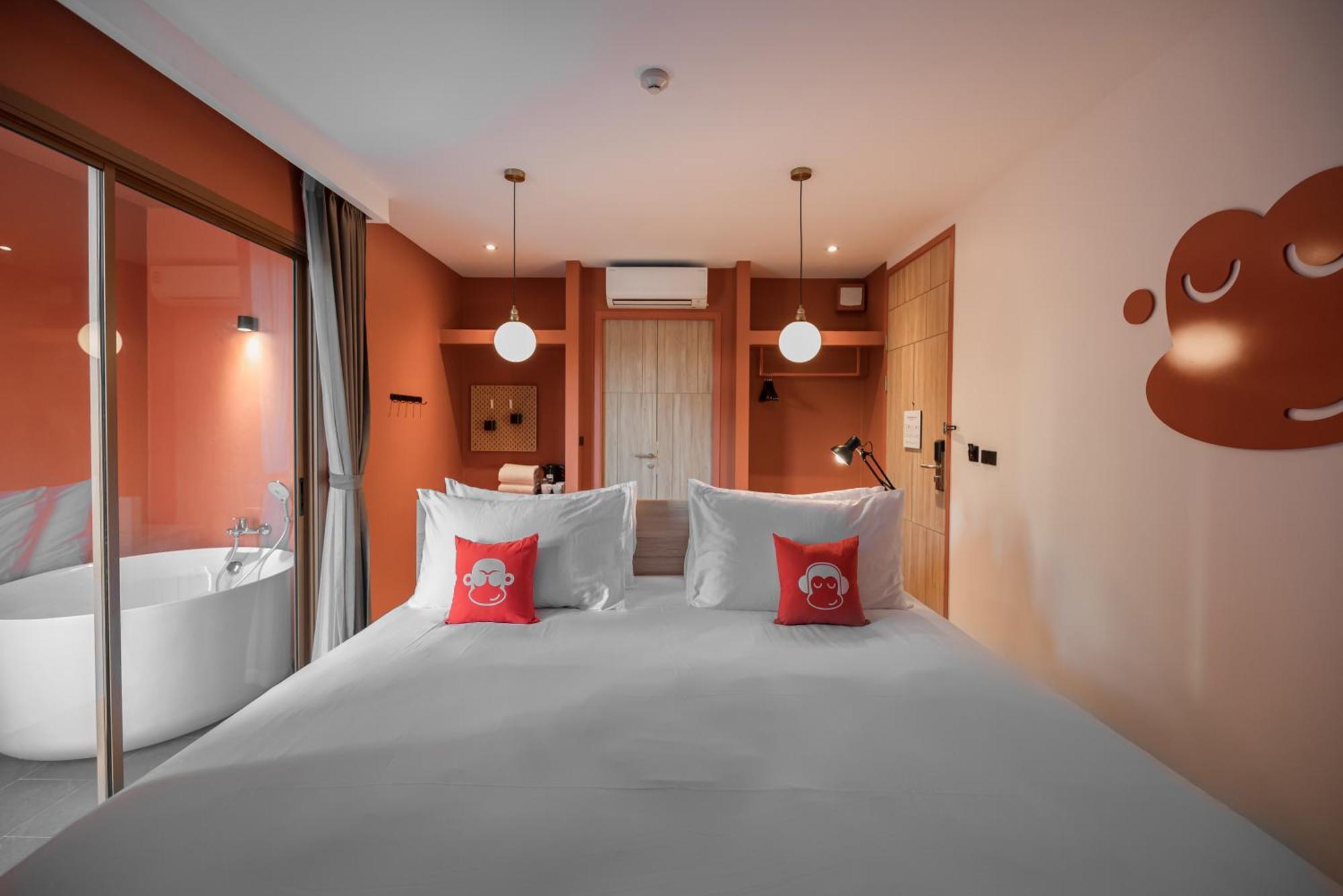 Blu Monkey Hub And Hotel Bangsaen Habitación foto